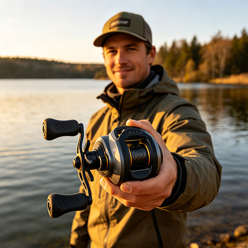 Pengacuan Bahagian Tersuai Kekili Baitcaster