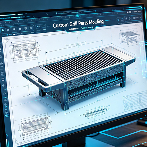 Pengacuan Bahagian Grill Tersuai
