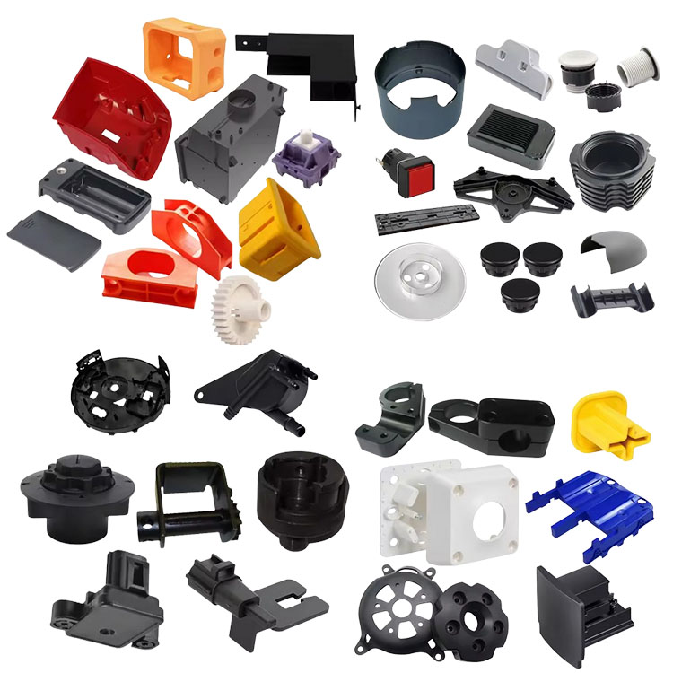 Bahagian pencetakan suntikan plastik yang dibuat khas