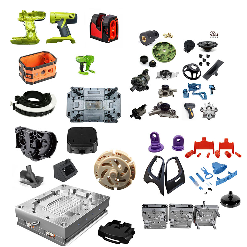 Pengacuan bahagian pvc tersuai