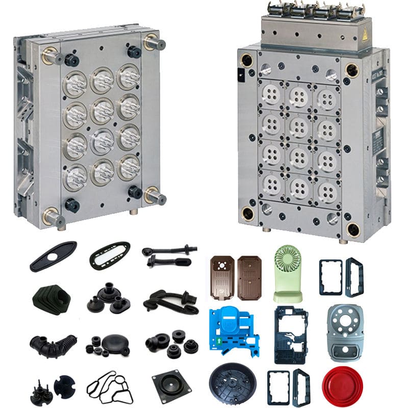 Acuan teras/rongga yang boleh ditukar ganti