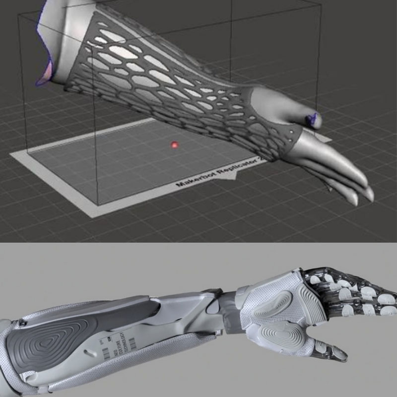 ARM MECHANICAL MOLDING