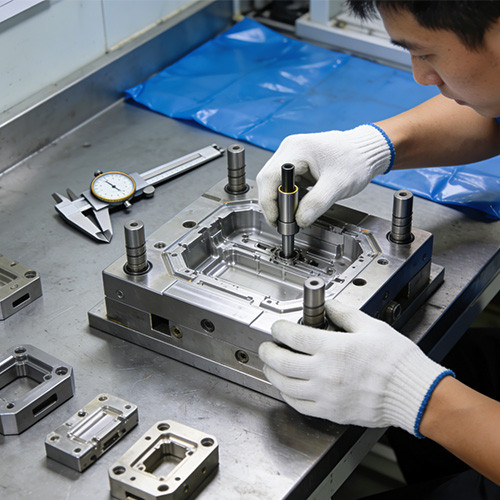 Pengacuan Suntikan Plastik Alat Ganti Selongsong Perubatan