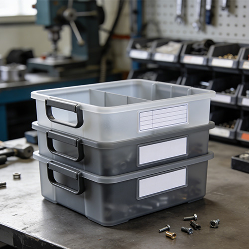 Bahagian Pilih Penyimpanan Bin Molding