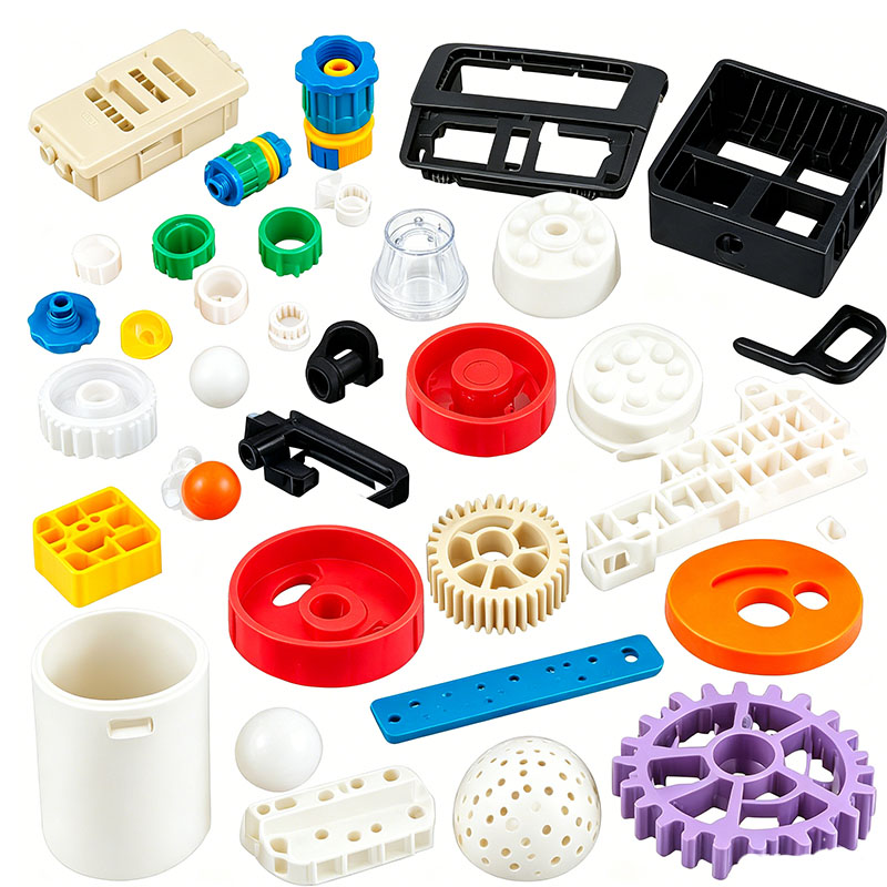 Pengacuan bahagian plastik ABS PP PC PA6