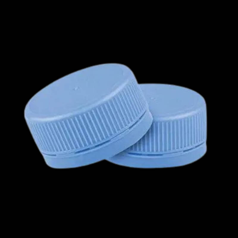 Acuan suntikan topi plastik