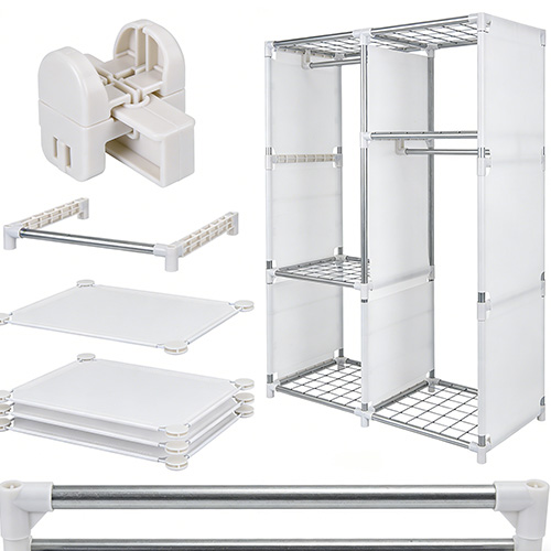 Pengacuan Bahagian Almari Pakaian Boleh Lipat Plastik