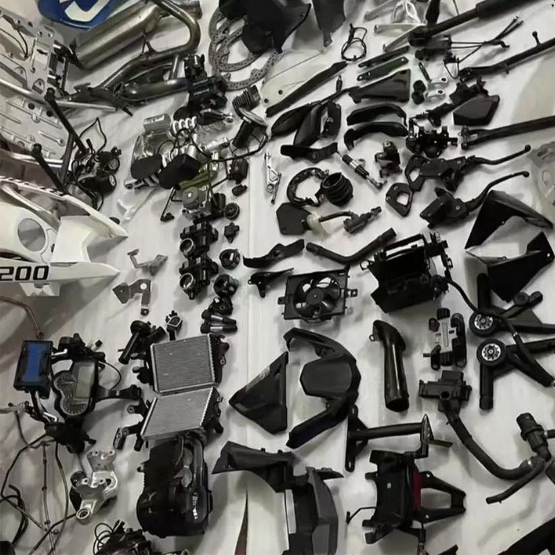 Bahagian Motosikal Plastik Pencetakan Baru