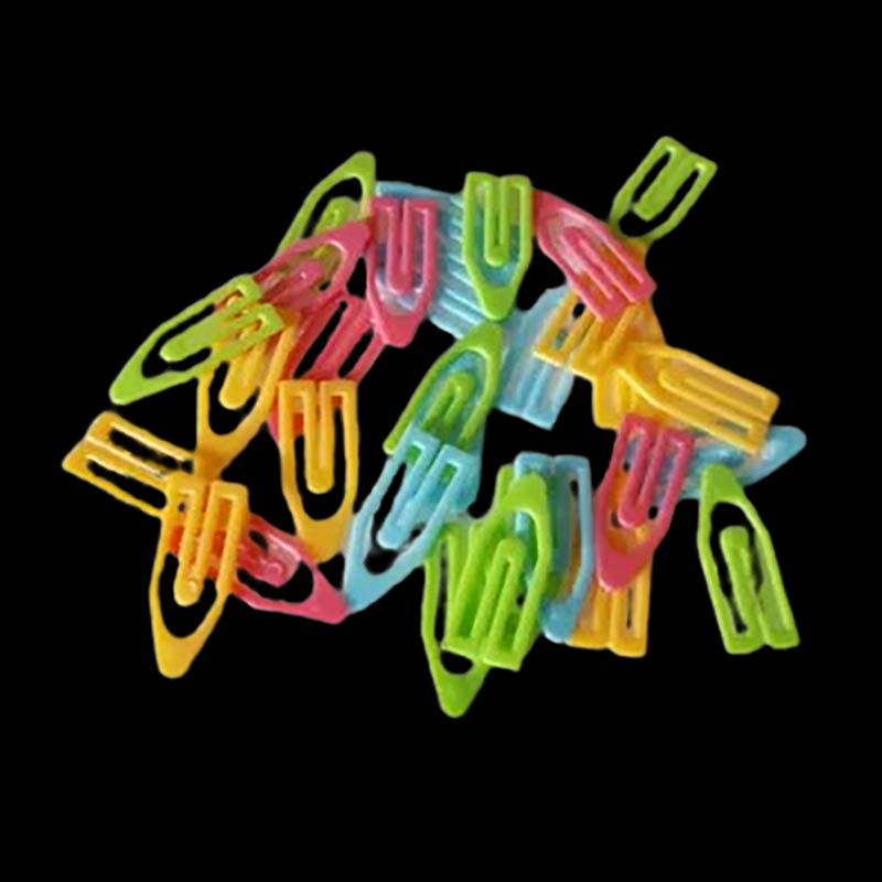 Acuan suntikan klip plastik