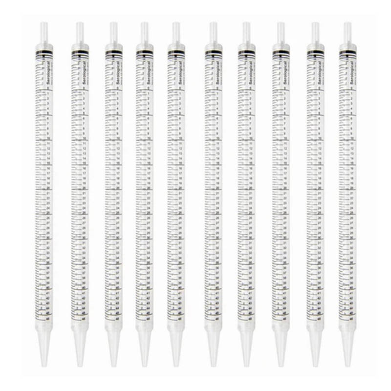 Pipet serologi plastik membentuk