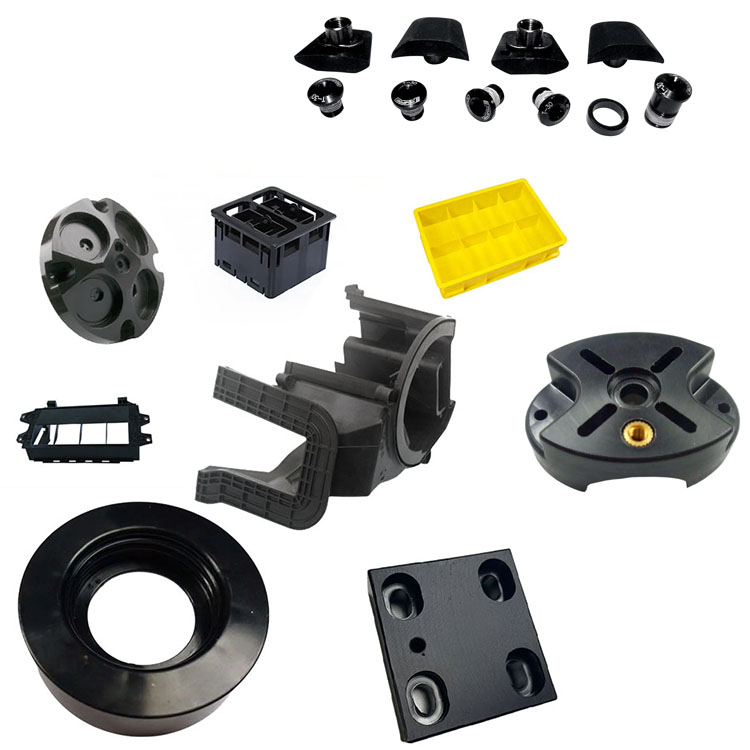 Pelepasan sampingan beg gancu bahagian plastik aksesori cetakan